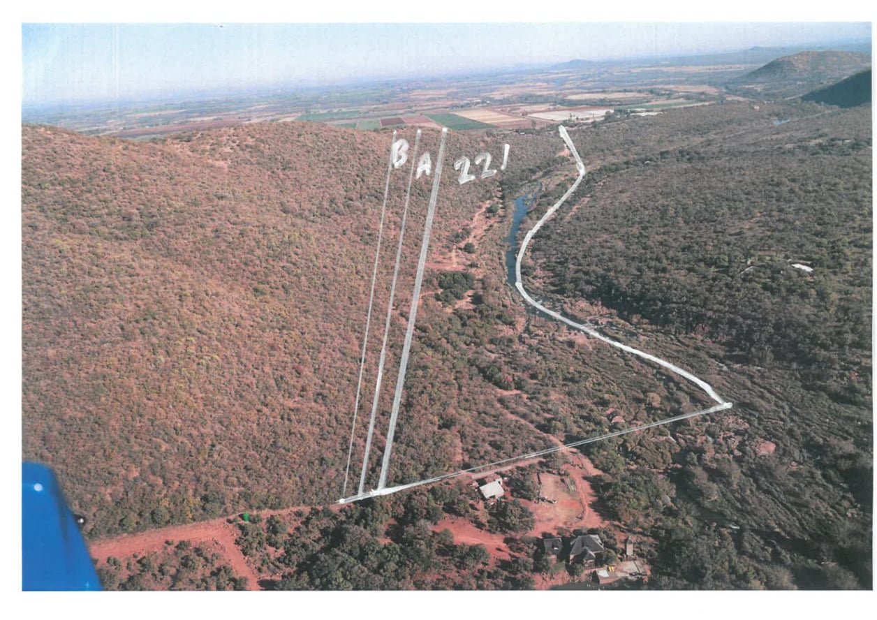 Aerial view portion 221 and 2 adjacent available properties A & B view 3